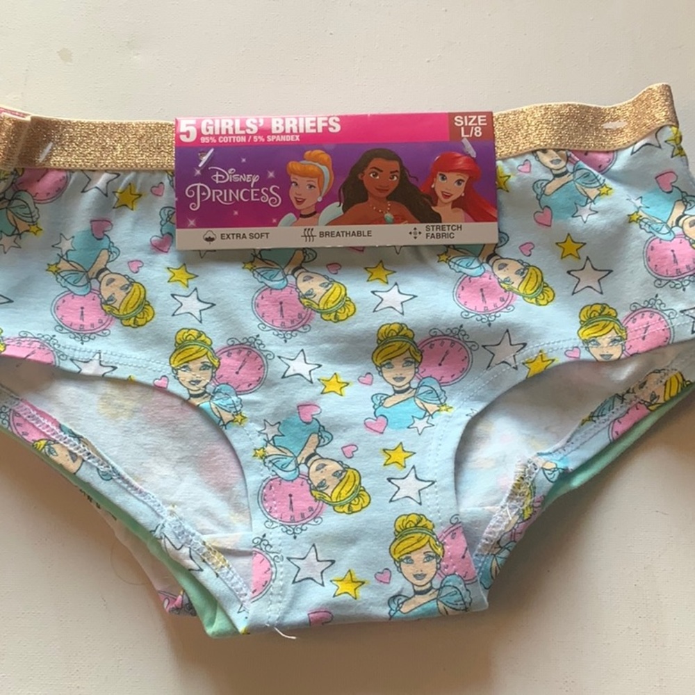 Girls, briefs five pack